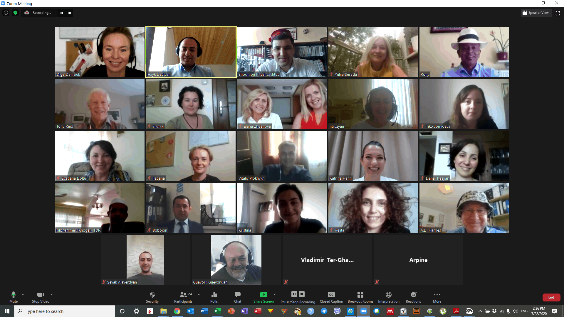 Virtual conduct of regional SORT IT training under unprecedented pandemic conditions